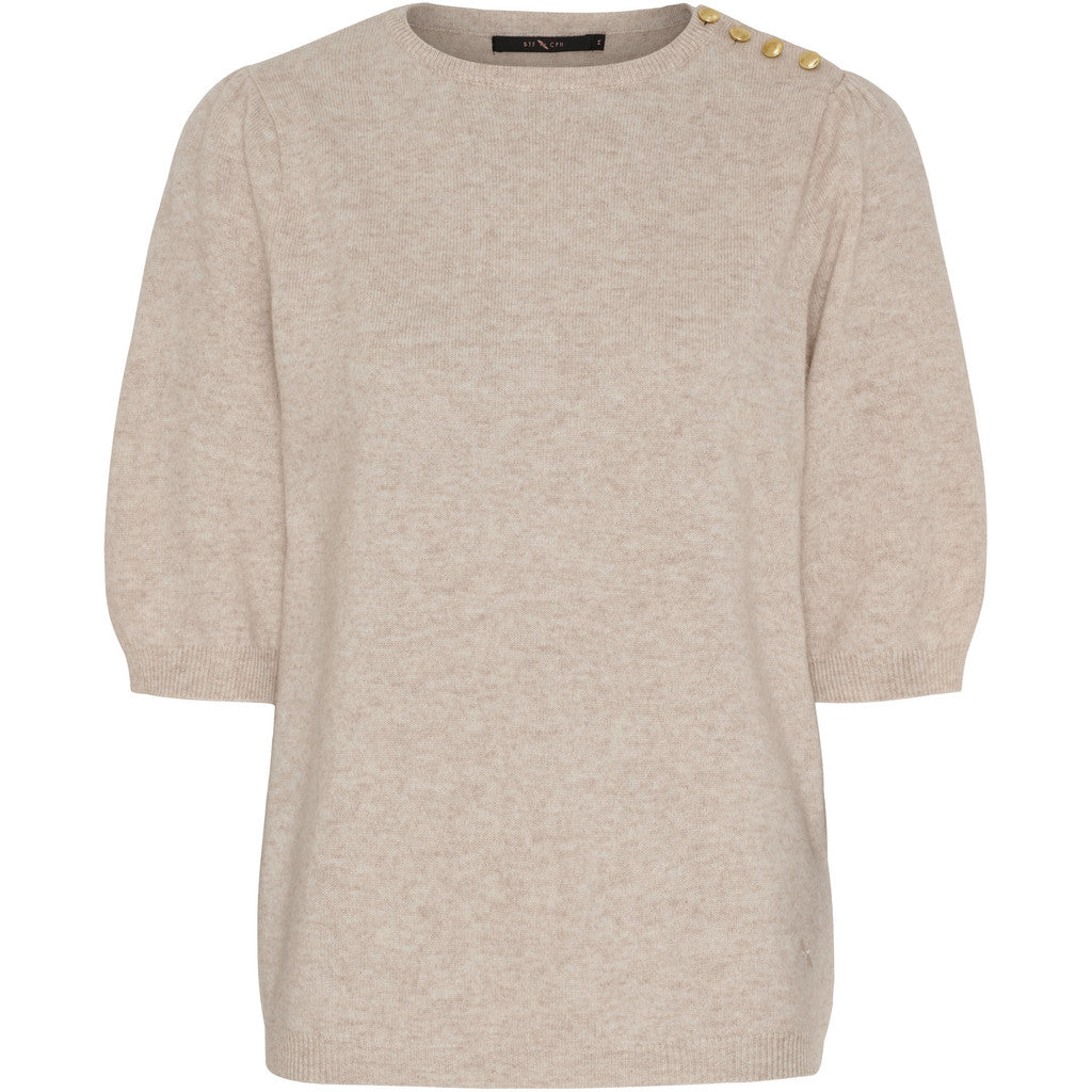 BTFCPH BTFASTA Cashmere Pullover Pullovers Sand Melange