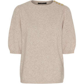 BTFCPH BTFASTA Cashmere Pullover Pullovers Sand Melange