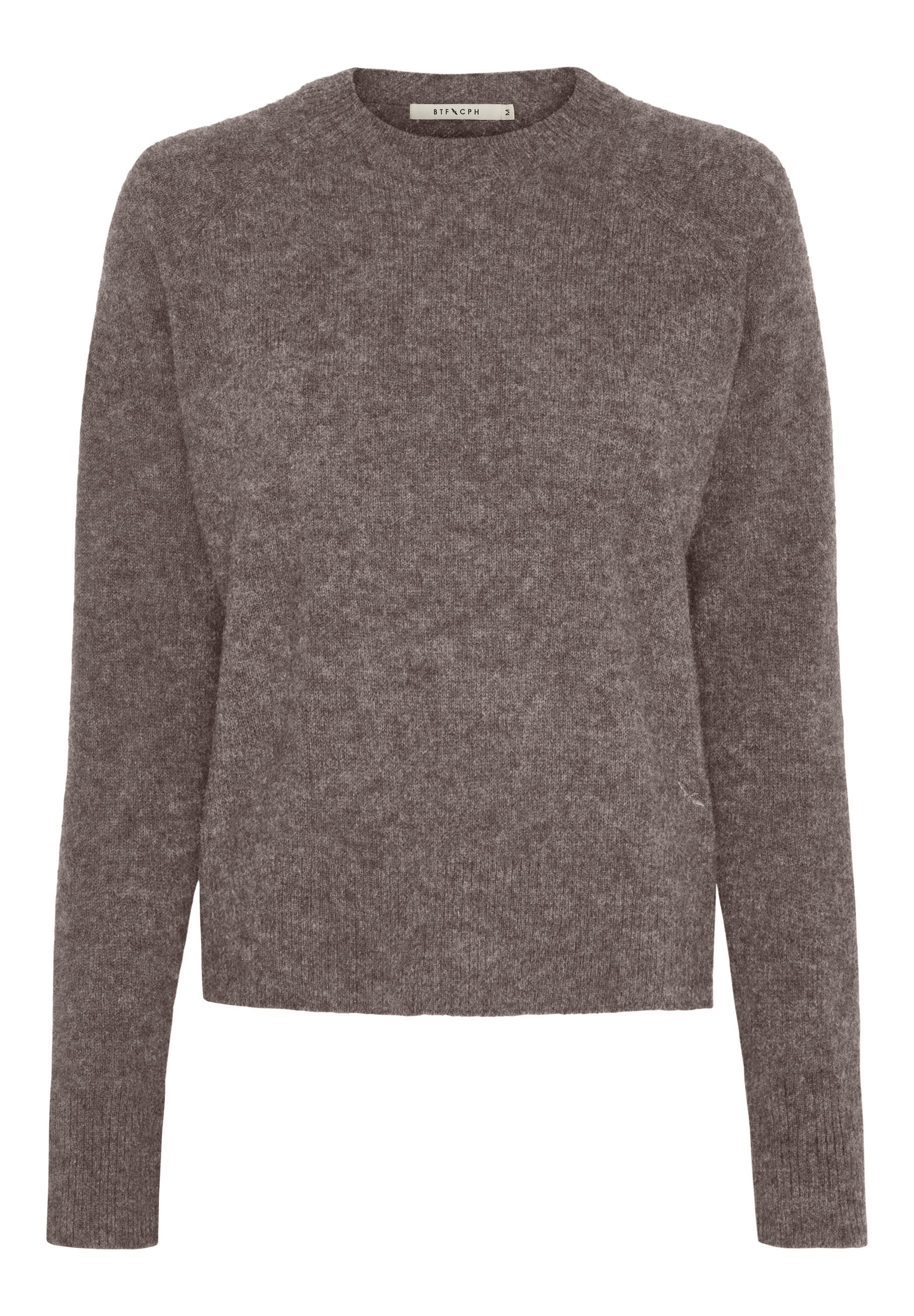 BTFCPH BTFBLAIR Yak Pullover Pullovers Dark Ash Melange