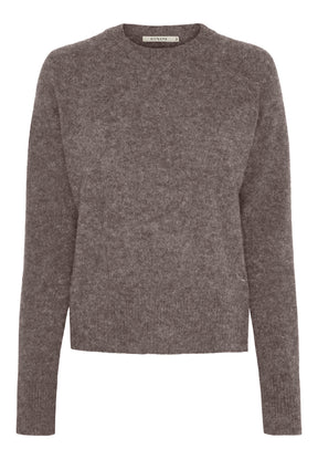 BTFCPH BTFBLAIR Yak Pullover Pullovers Dark Ash Melange