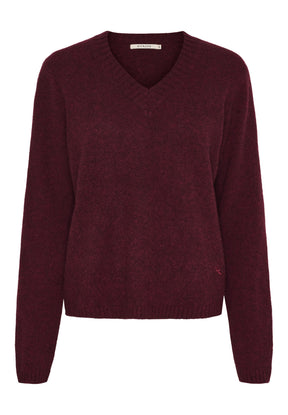 BTFCPH BTFCARRIE Yak Pullover Pullovers Burgundy Melange