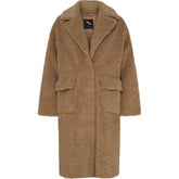 BTFCPH BTFCELIA Teddy Trenchcoat Frakker Beige
