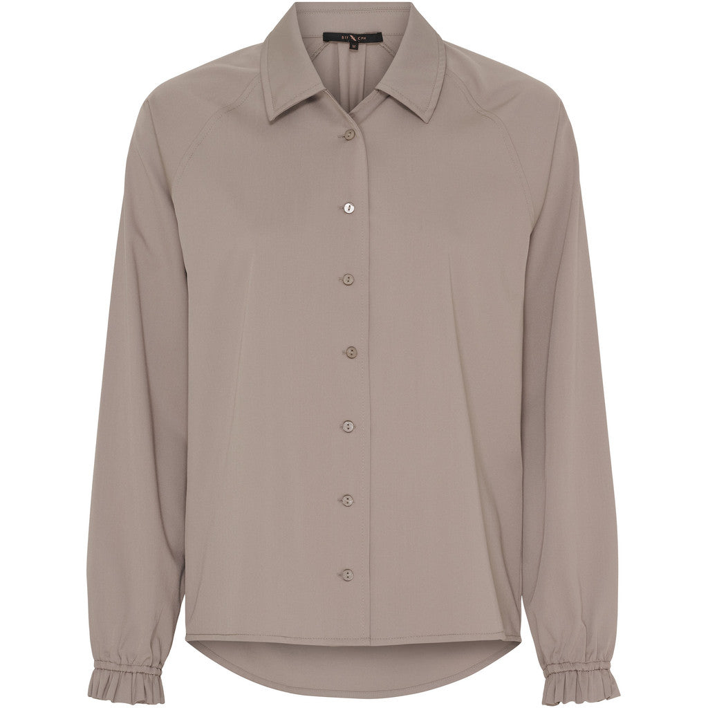BTFCPH BTFELINA Bamboo Shirt Skjorter Brun