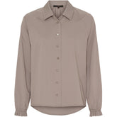 BTFCPH BTFELINA Bamboo Shirt Skjorter Brun