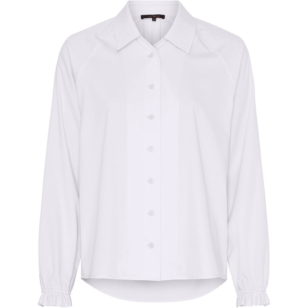 BTFCPH BTFELINA Bamboo Shirt Skjorter Hvid