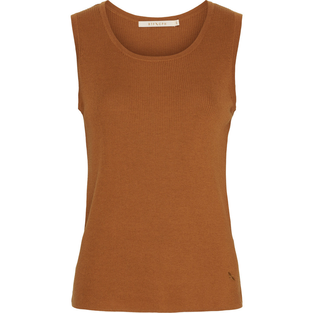 BTFCPH BTFELLA Silk Top Tops Brun