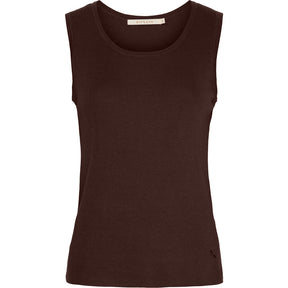 BTFCPH BTFELLA Silk Top Tops Brun