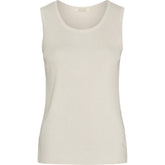 BTFCPH BTFELLA Silk Top Tops Hvid