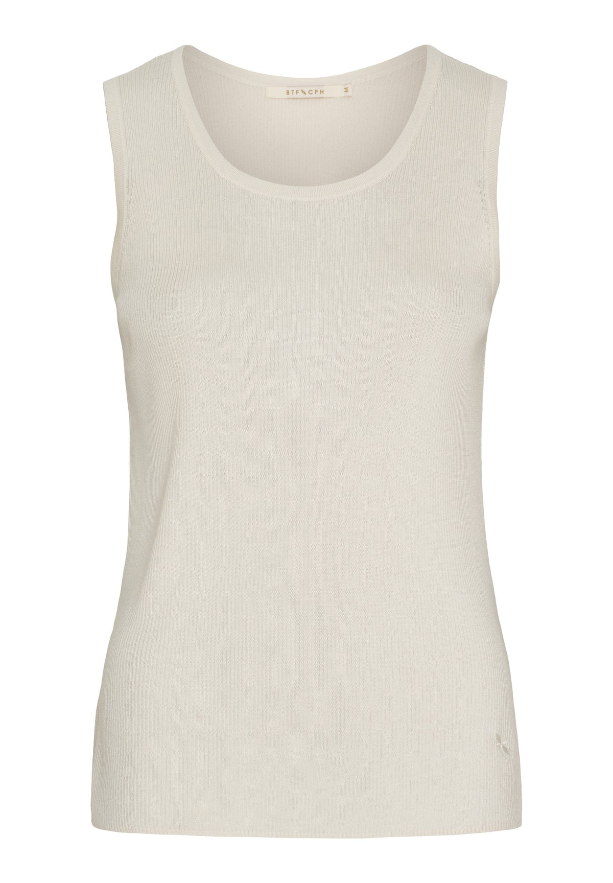 BTFCPH BTFELLA Silk Top Tops Hvid