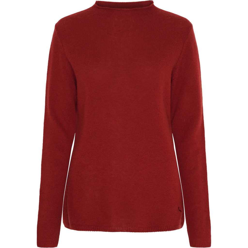 BTFCPH BTFELORA Pure Cashmere Pullover Pullovers Brick Red