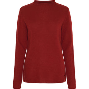 BTFCPH BTFELORA Pure Cashmere Pullover Pullovers Brick Red