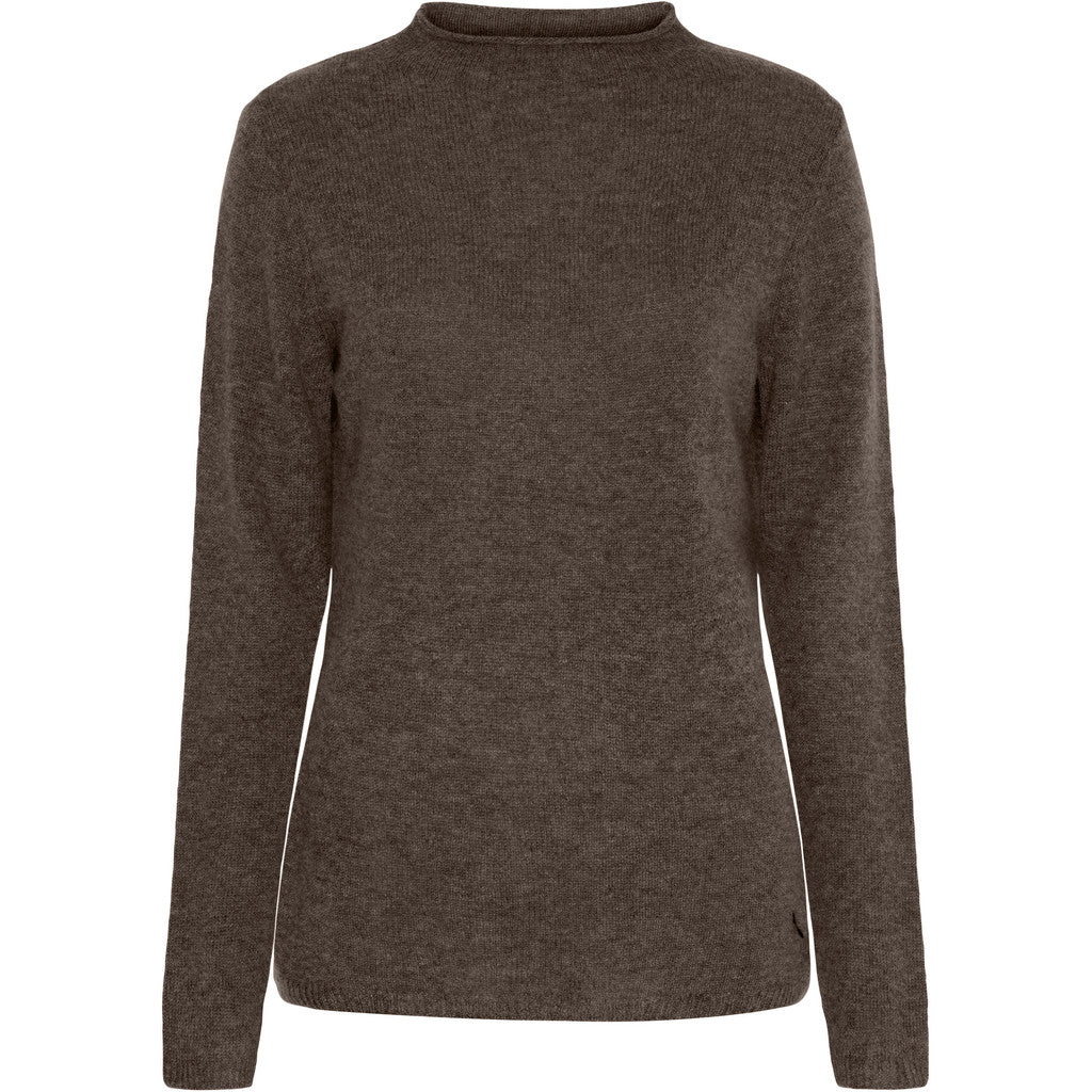 BTFCPH BTFELORA Pure Cashmere Pullover Pullovers Coffee Brown Melange