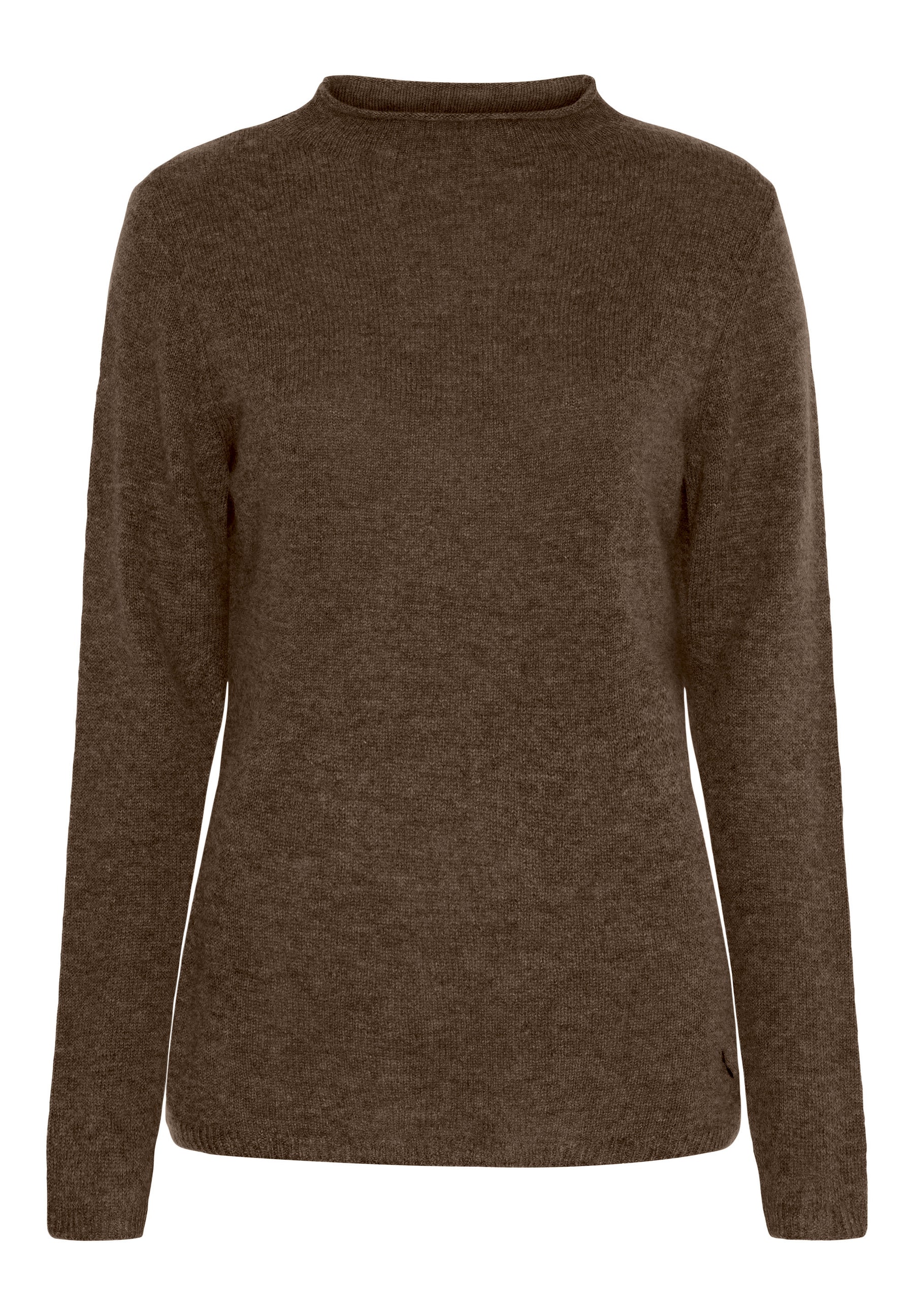 BTFCPH BTFELORA Pure Cashmere Pullover Pullovers Dark Brown Melange