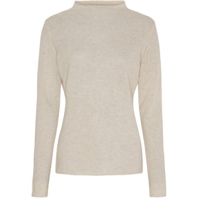 BTFCPH BTFELORA Pure Cashmere Pullover Pullovers Oatmeal Melange