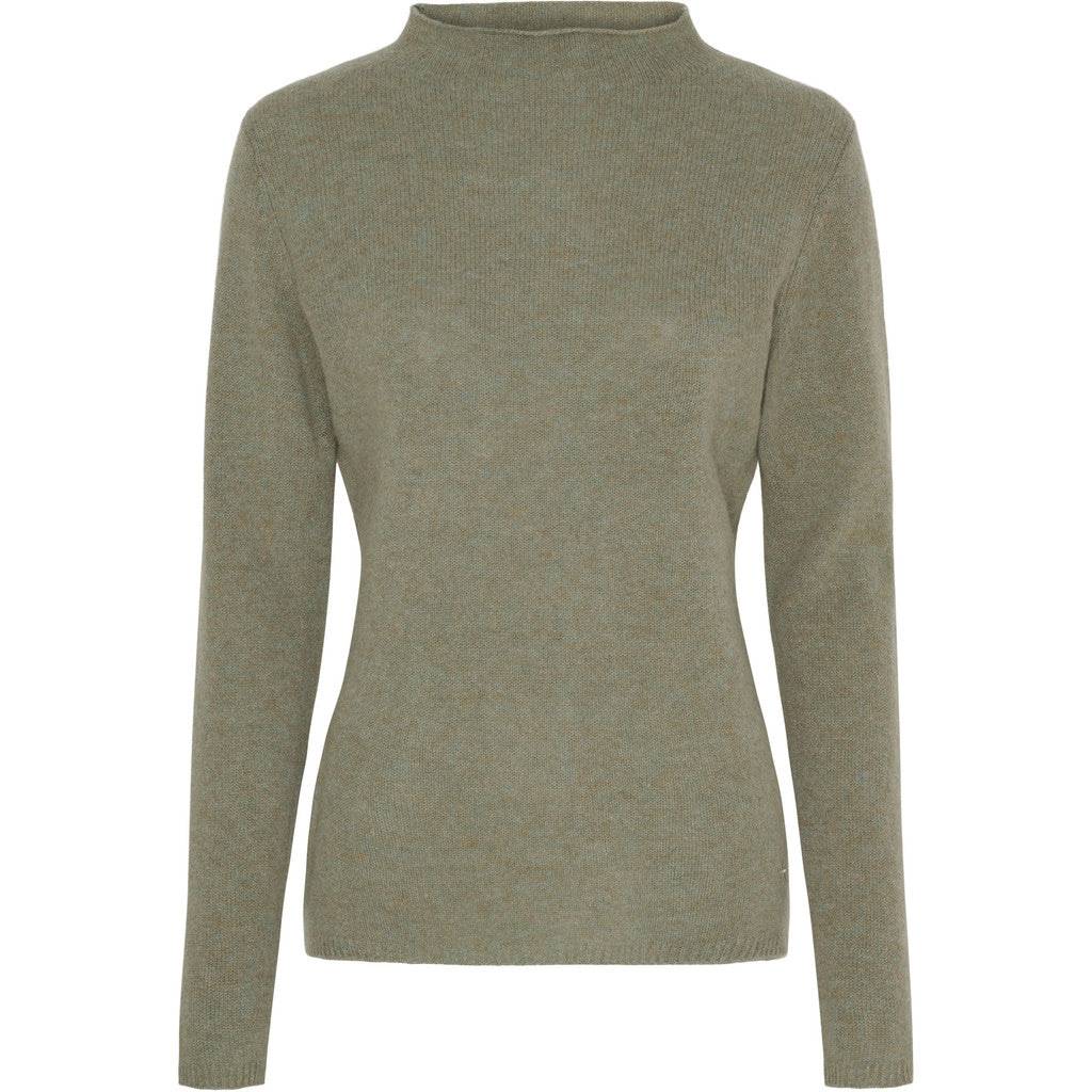 BTFCPH BTFELORA Pure Cashmere Pullover Pullovers Sage Melange