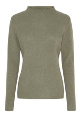 BTFCPH BTFELORA Pure Cashmere Pullover Pullovers Sage Melange