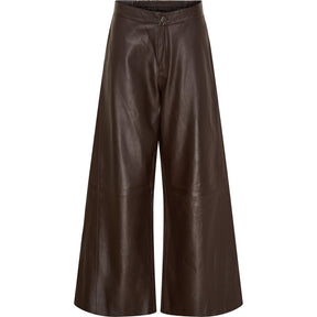 BTFCPH BTFEMBER Leather Pants Bukser Dark Truffle