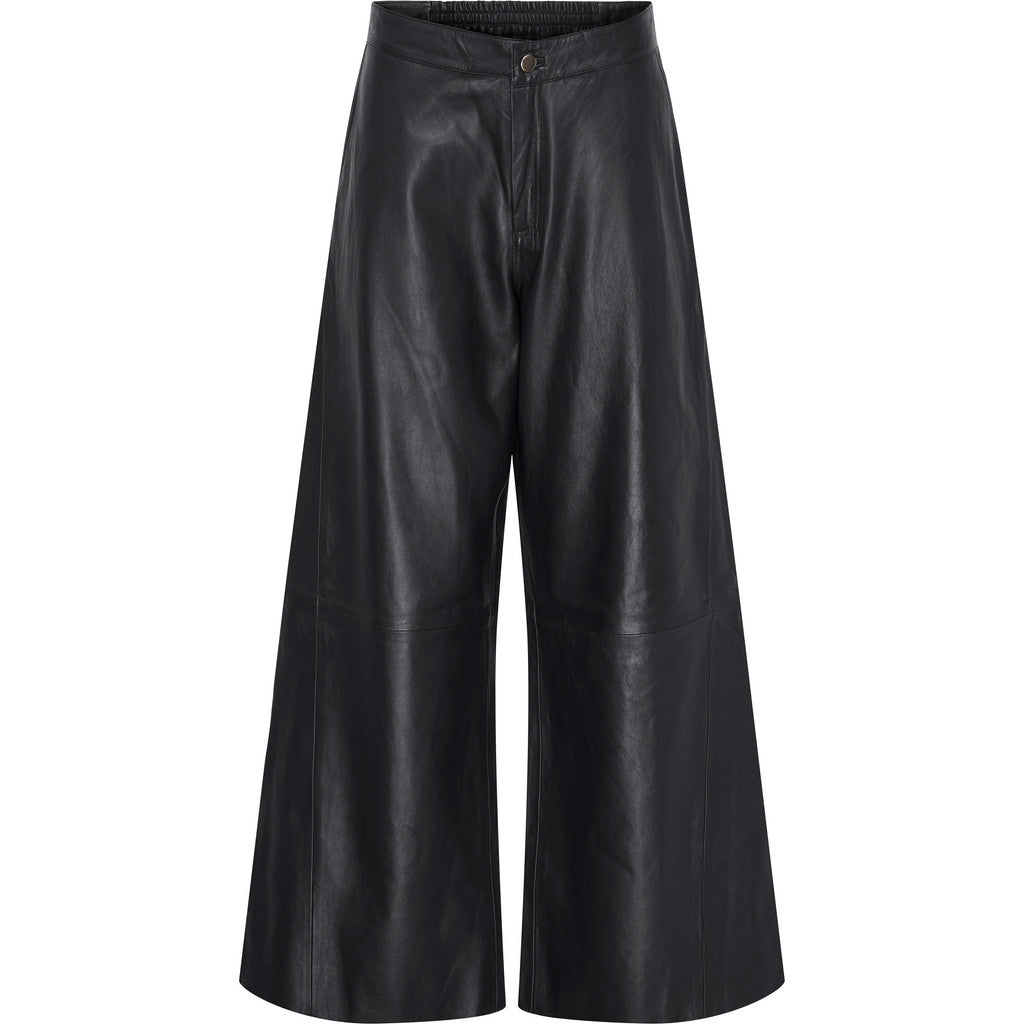 BTFCPH BTFEMBER Leather Pants Bukser Sort