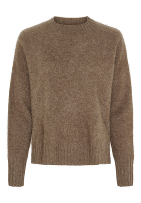 BTFCPH BTFEMILIA Yak Pullover Pullovers Beige