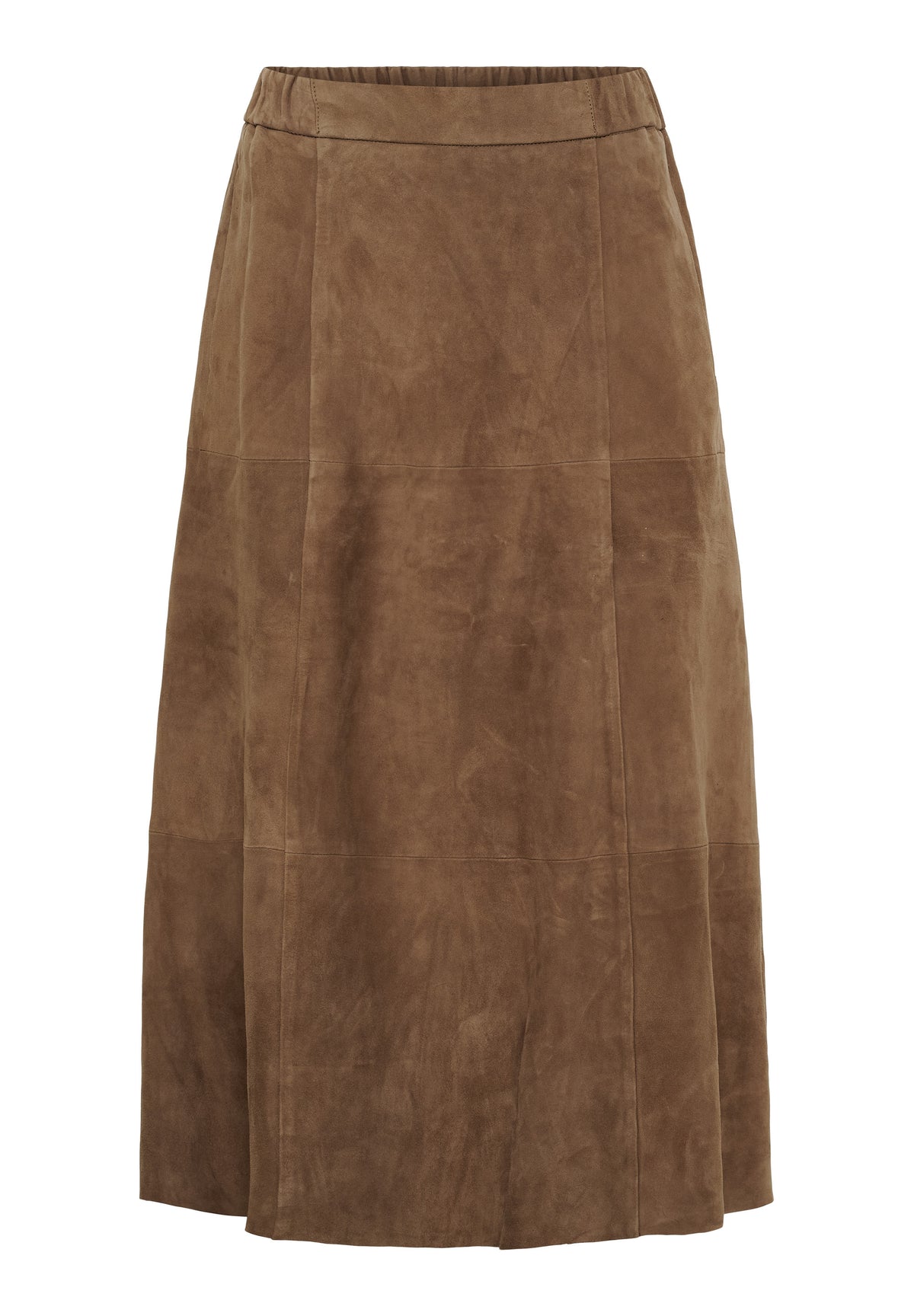 BTFCPH BTFFLORA Nederdel i ruskind Nederdele Nude Brown