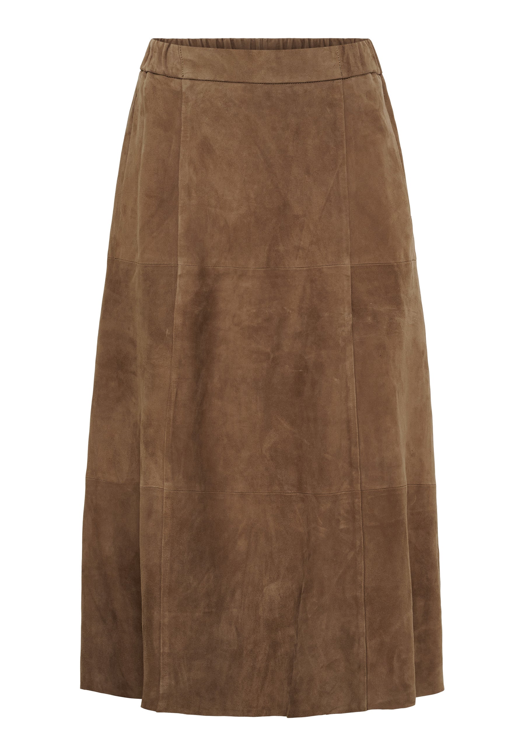 BTFCPH BTFFLORA Nederdel i ruskind Nederdele Nude Brown