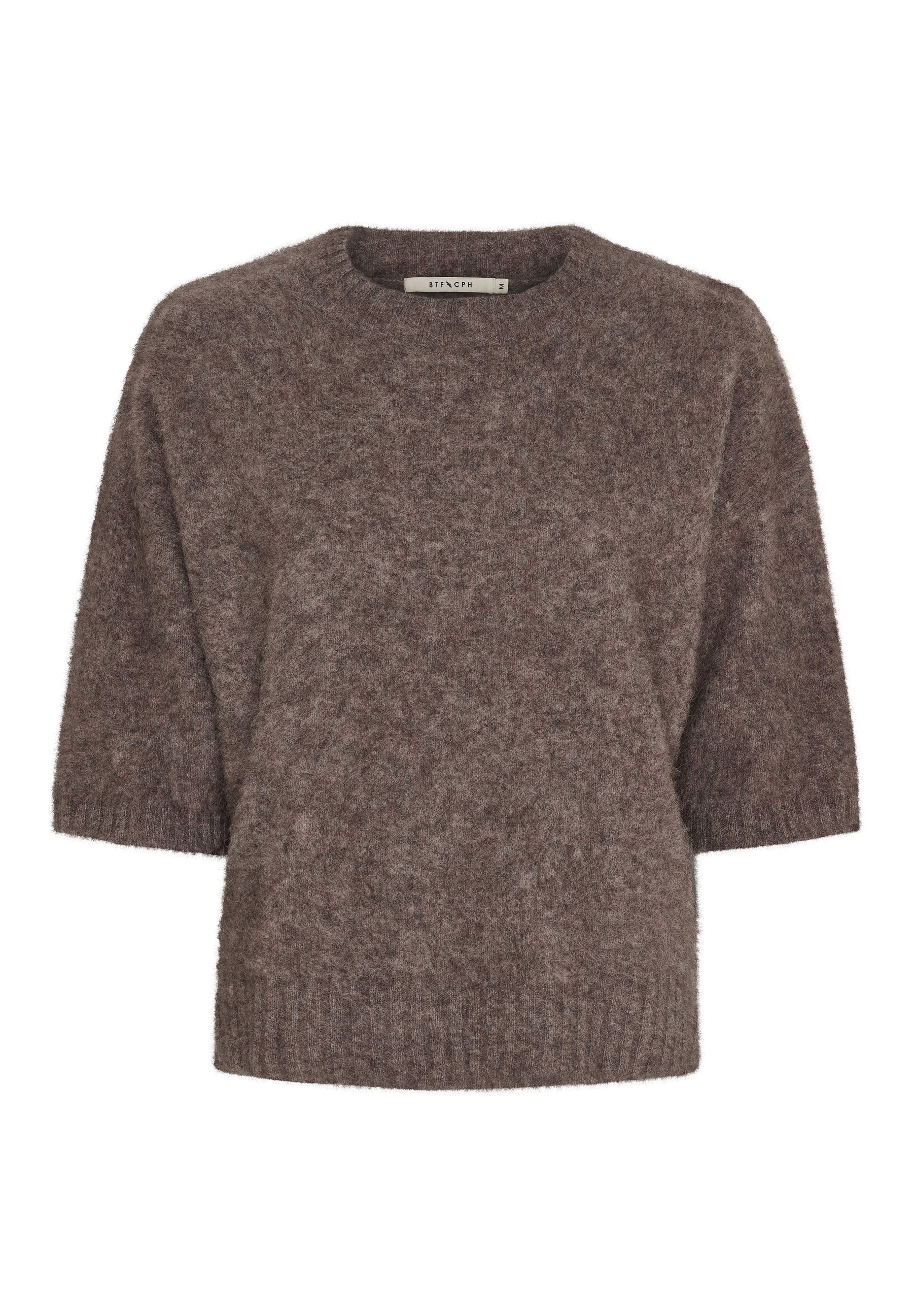 BTFCPH BTFGABRIELLA Yak Pullover Pullovers Dark Ash Melange