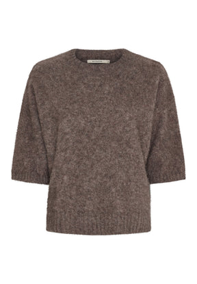 BTFCPH BTFGABRIELLA Yak Pullover Pullovers Dark Ash Melange