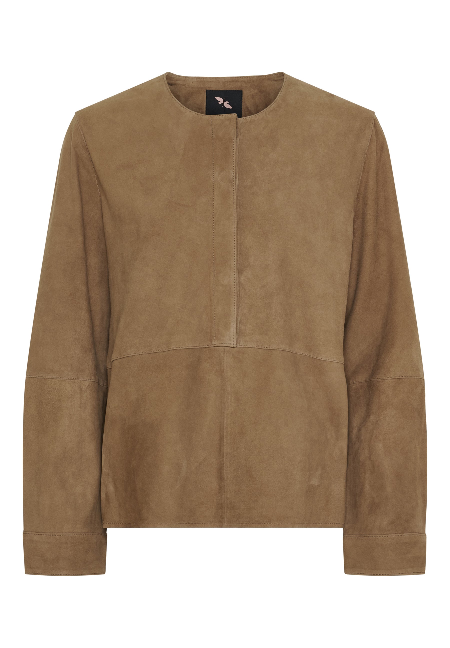 BTFCPH BTFGAIA Bluse i Suede Bluser Nude Brown