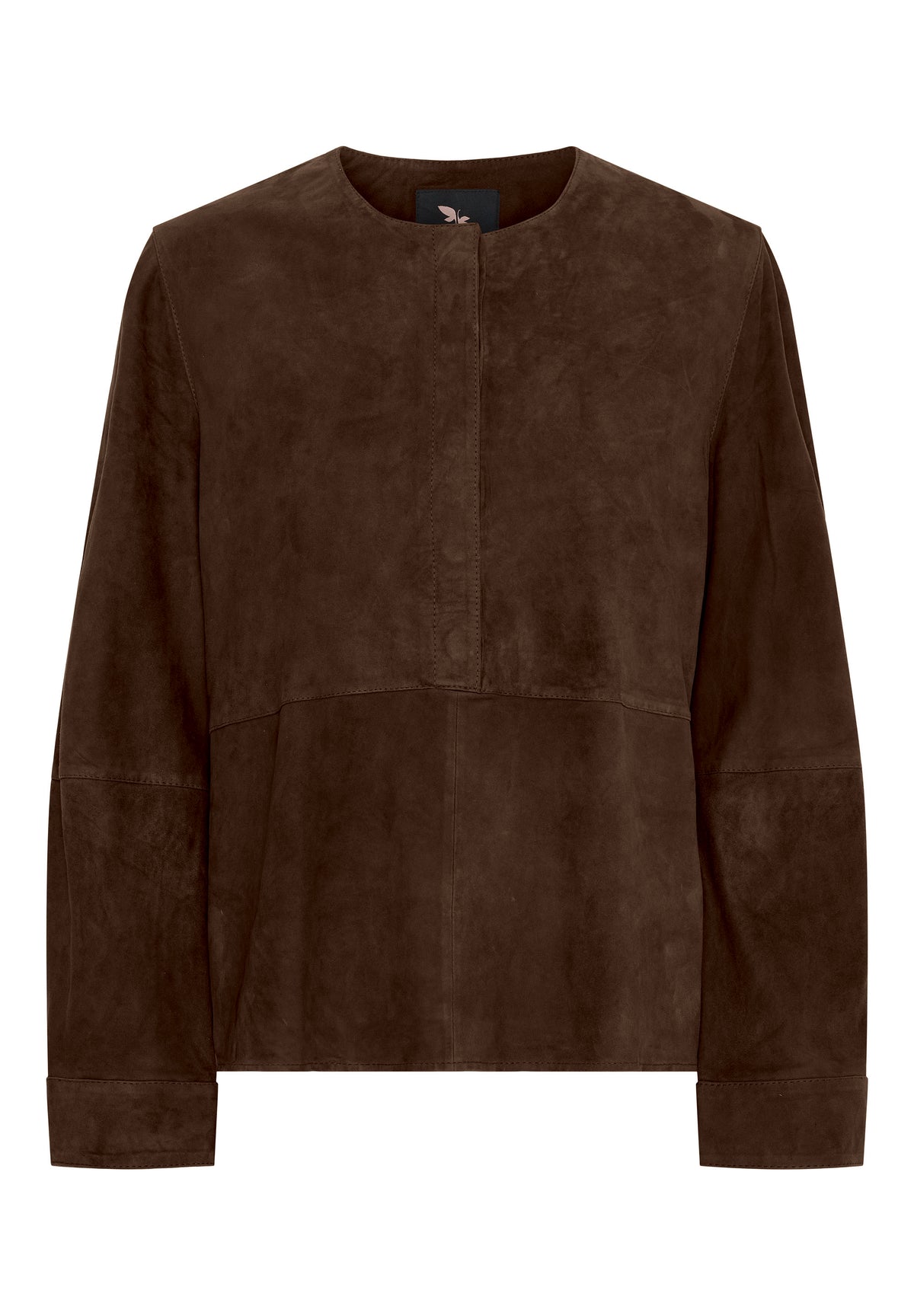 BTFCPH BTFGAIA Bluse i Suede Bluser Brun