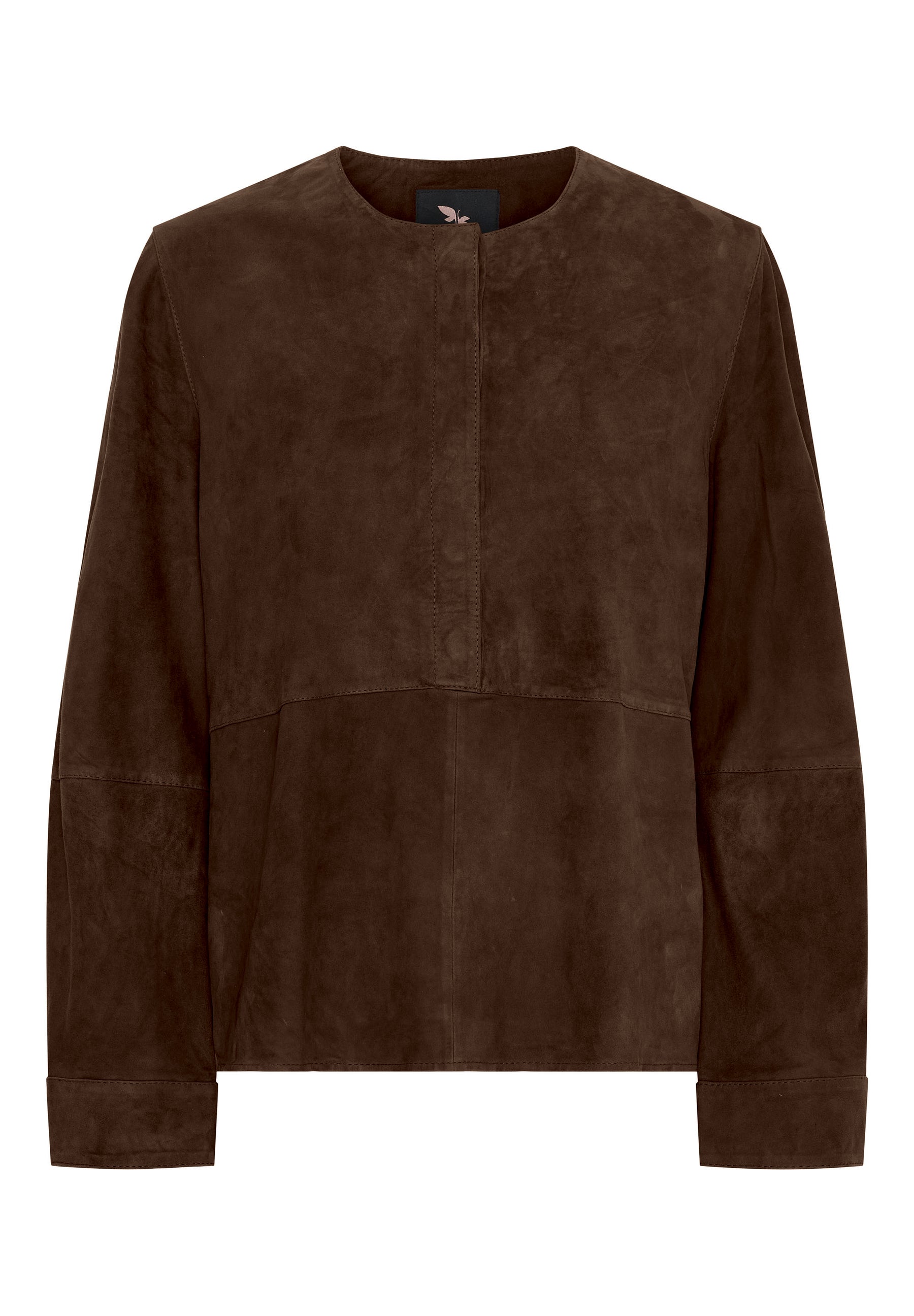 BTFCPH BTFGAIA Bluse i Suede Bluser Brun