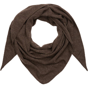 BTFCPH BTFGEORGINA Pure Cashmere Scarf Scarf Dark Brown Melange