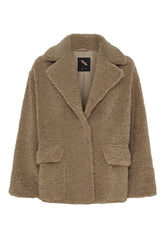 BTFCPH BTFHELENA Teddy Coat Frakker Brun