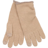 BTFCPH BTFIDA Pure Cashmere Gloves Handsker Almond Melange w. Brown Melange Rib