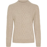 BTFCPH BTFINES Pure Cashmere Pullover Pullovers Beige Melange