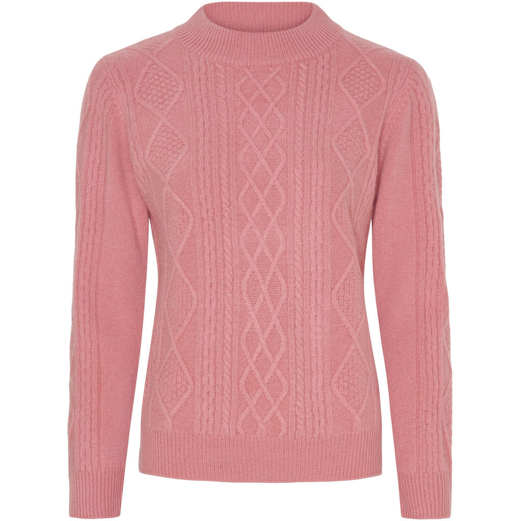 BTFCPH BTFINES Pure Cashmere Pullover Pullovers Rosa