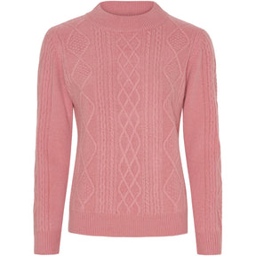 BTFCPH BTFINES Pure Cashmere Pullover Pullovers Rosa