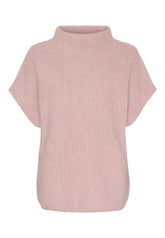 BTFCPH BTFISABELLE Cashmere strik med vaskebjørnsgarn Pullovers Rosa