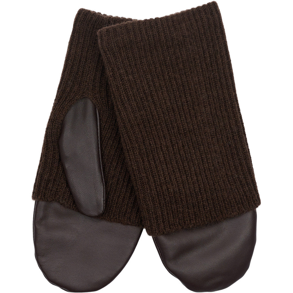 BTFCPH BTFJOSEFINE Leather Mittens Handsker Brun