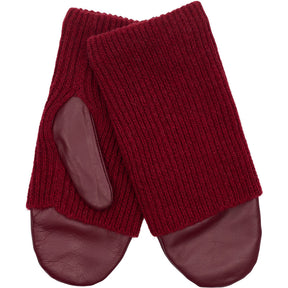 BTFCPH BTFJOSEFINE Leather Mittens Handsker Rød