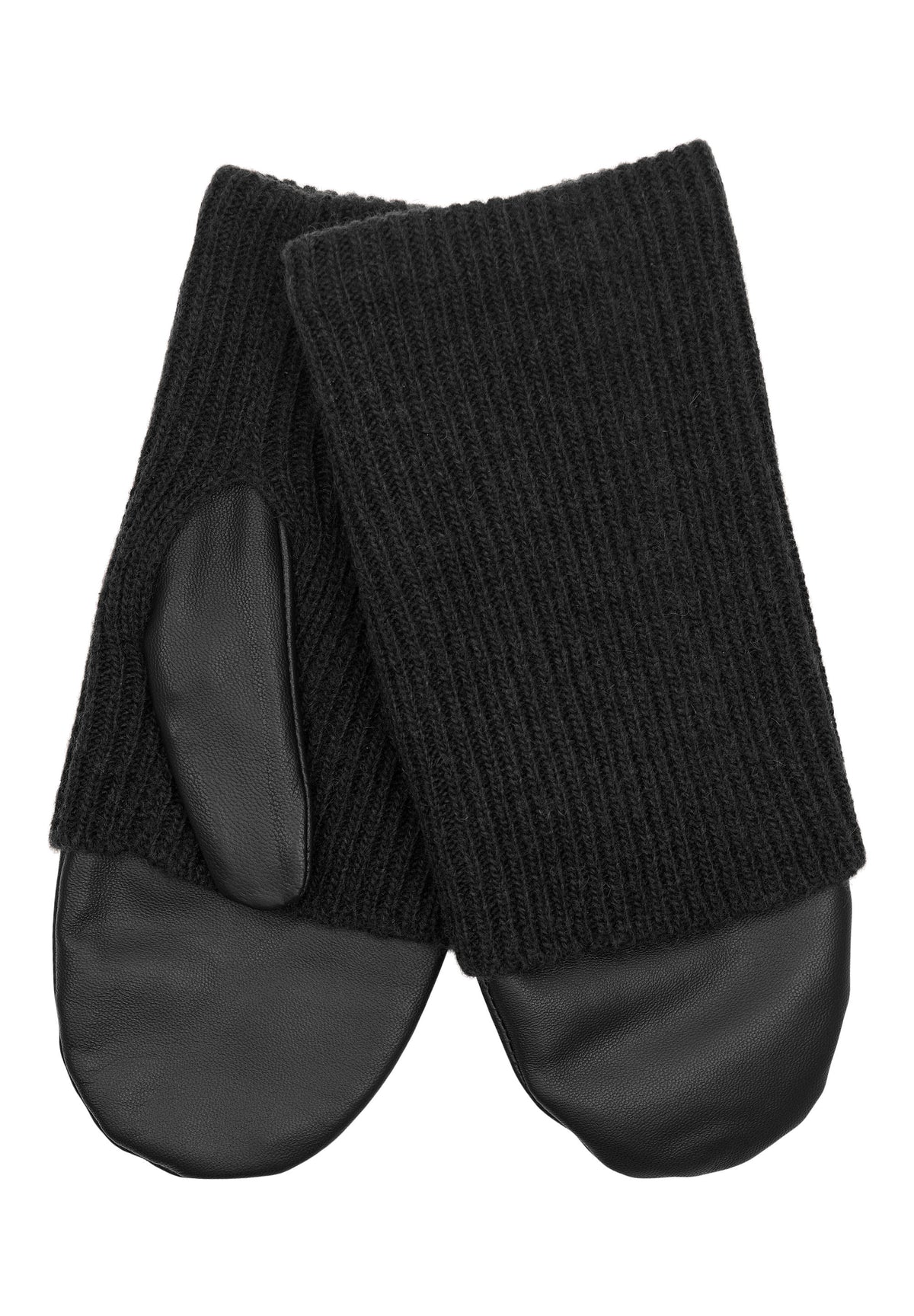 BTFCPH BTFJOSEFINE Leather Mittens Handsker Sort