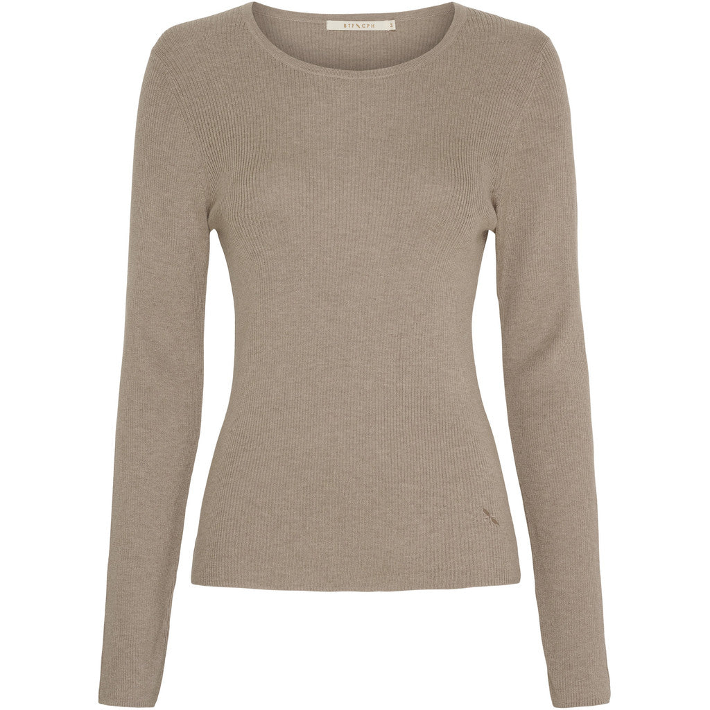 BTFCPH BTFJOSEFINE Silk Top Tops Brun