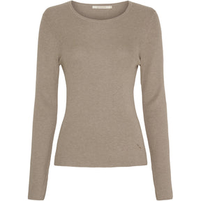 BTFCPH BTFJOSEFINE Silk Top Tops Brun