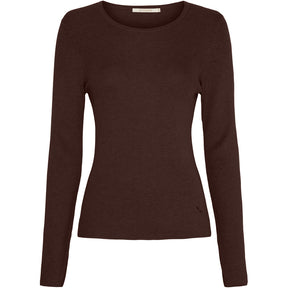 BTFCPH BTFJOSEFINE Silk Top Tops Brun