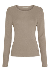 BTFCPH BTFJOSEFINE Silk Top Tops Brun