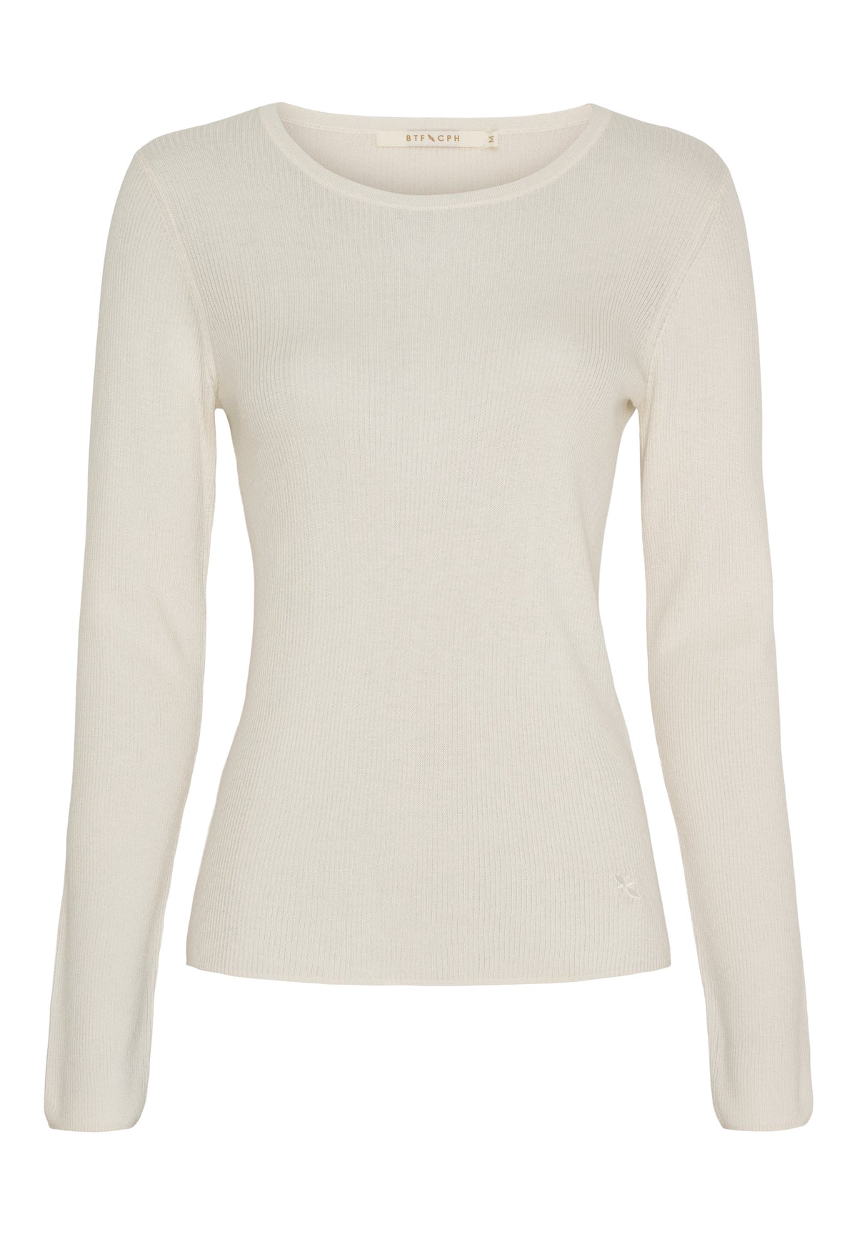 BTFCPH BTFJOSEFINE Silk Top Tops Hvid