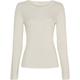 BTFCPH BTFJOSEFINE Silk Top Tops Hvid
