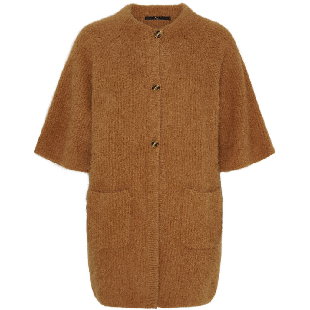 BTFCPH BTFKAROLINE Raccoon Cardigan Cardigans Beige