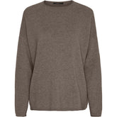 BTFCPH BTFLYRA Cashmere Pullover Pullovers Ash Brown Melange
