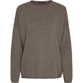 BTFCPH BTFLYRA Cashmere Pullover Pullovers Ash Brown Melange