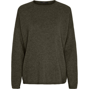 BTFCPH BTFLYRA Cashmere Pullover Pullovers Dark Army Melange